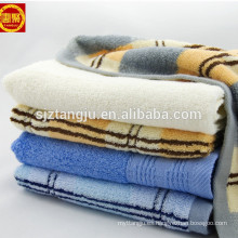 Tela de toalla 100% algodón toalla de mano con estampado de tela